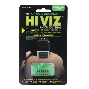 HIVIZ - Szczerbinka światłowodowa do pistoletów CZ - CZLW11 - Amunicja i osprzęt ASG - miniaturka - grafika 4