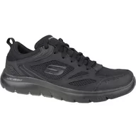 Buty trekkingowe męskie - Buty uniwersalne męskie Skechers Summitssouth Rim czarne - miniaturka - grafika 1