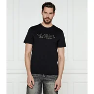 Koszulki męskie - GUESS T-shirt Slim Fit - miniaturka - grafika 1
