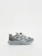 Buty dla chłopców - Reserved - Sportowe sneakersy - szary - miniaturka - grafika 1