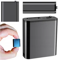 Dyktafony - Luxury Mini Dyktafon Szpiegowski 16GB - miniaturka - grafika 1