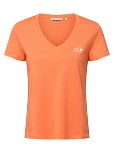 Tom Tailor Denim - T-shirt damski, pomarańczowy - Koszulki i topy damskie - miniaturka - grafika 1