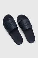 Klapki i japonki męskie - Calvin Klein klapki HM0HM01519 męskie kolor granatowy POOL SLIDE - miniaturka - grafika 1