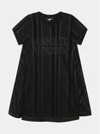 Sukienki i spódniczki dla dziewczynek - DKNY Sukienka codzienna D32899 D Czarny Regular Fit - miniaturka - grafika 1