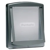 Pozostałe akcesoria dla kotów - Drzwiczki STAYWELL do 45kg, Typ 777, Srebrne - miniaturka - grafika 1