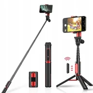 Monopody - Statyw Selfie Stick Monopod + Pilot + Stabilizator Na Telefon / Smartfon - Apexel Apl-D8 - miniaturka - grafika 1