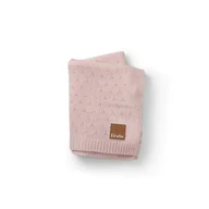 Koce i narzuty dla dzieci - Elodie Details - Kocyk Pointelle - Misty Pink - miniaturka - grafika 1