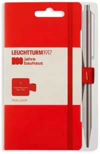 Leuchtturm1917 Pen Loop Uchwyt Bauhaus Czerwony - Notesy i bloczki - miniaturka - grafika 1