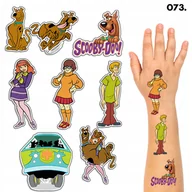 Zabawki kreatywne - TATUAŻE ZMYWALNE DLA DZIECI TYMCZASOWE SCOOBY-DOO - 8 EL. / 150 WZORÓW - miniaturka - grafika 1
