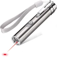 Latarki - Wskaźnik laserowy dla kotów Usb Akumulator led Latarka Uv Light - miniaturka - grafika 1