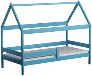 Niebieskie drewniane łóżko dziecięce Petit 3X 180x90 cm - Łóżka dla dzieci i młodzieży - miniaturka - grafika 1