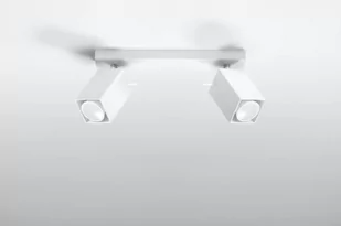 Sollux Lighting Plafon MERIDA 2 biały SL.0096 - Lampy sufitowe - miniaturka - grafika 1
