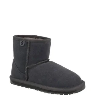 EMU Australia Skórzane śniegowce Wallaby Mini - Buty dla dziewczynek - miniaturka - grafika 1