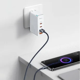 Baseus Crystal Shine Series kabel przewód USB do szybkiego ładowania i transferu danych USB Typ A - USB Typ C 100W 1,2m czarny (CAJY000401) - Kable USB - miniaturka - grafika 10
