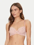 Biustonosze - Hunkemöller Biustonosz z fiszbiną Juliette 302159 Różowy - miniaturka - grafika 1