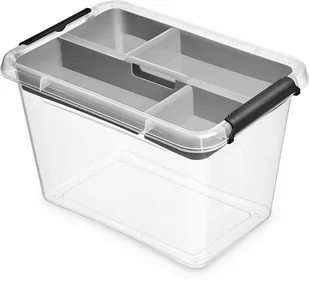 Pojemnik pudło organizer plastikowy pokrywa 6,5l - Pudła i pojemniki do przechowywania - miniaturka - grafika 1