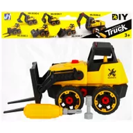 Zabawki konstrukcyjne - Wózek widłowy do skręcania MEGA CREATIVE 498663 - miniaturka - grafika 1