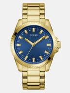 Zegarki męskie - GUESS M Analogowy Zegarek Ze Stali Złoty, Rozmiar T/U - miniaturka - grafika 1