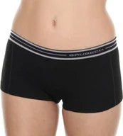 Bielizna sportowa damska - Brubeck Bokserki damskie Active Wool czarny r. L BX10860 - miniaturka - grafika 1