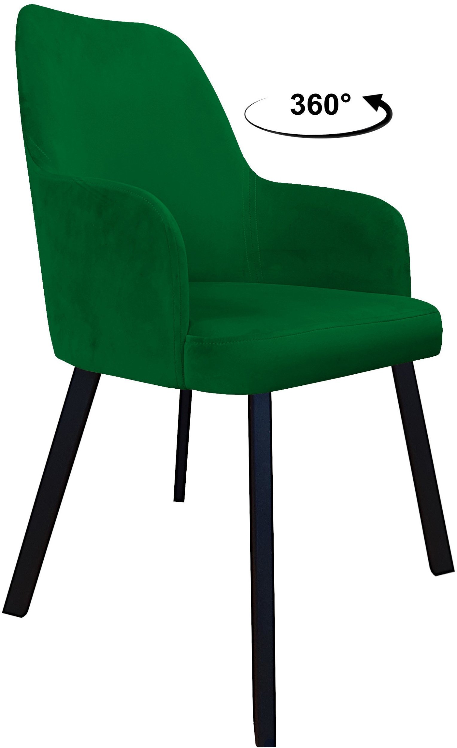 Krzesło obrotowe WESTA noga Profil czarna MG25