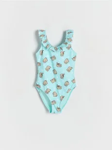 Reserved - Kostium jednoczęściowy Pusheen - jasnozielony - Stroje kąpielowe dla dziewczynek - miniaturka - grafika 1