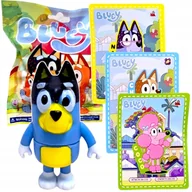 Figurki dla dzieci - BLUEY BINGO SASZETKA FIGURKA NIESPODZIANKA + 3 KARTY KOLEKCJONERSKIE DO GRY - miniaturka - grafika 1