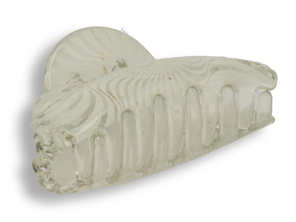 Klamra spinka do włosów biały wodospad