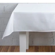 Obrusy i serwetki - Obrus żakardowy Spendy 110 x 160 cm biały - miniaturka - grafika 1