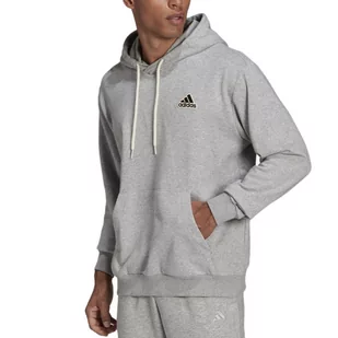 Bluza adidas Essentials Feel Comfy HE4339- szara - Adidas - Bluzy sportowe męskie - miniaturka - grafika 1