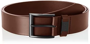 BOSS Męski pasek Connio-B_Sz40, ciemny brąz 202, 110, Dark Brown202 - Paski - miniaturka - grafika 1