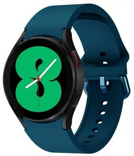 Bizon Pasek Strap Watch Silicone do Galaxy Watch 20 mm, ciemno-turkusowy - Akcesoria do smartwatchy - miniaturka - grafika 1