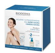 Zestawy kosmetyków damskich - Bioderma Atoderm - zestaw (Huile 200ml + Creme Ultra 200ml + Creme Mains 50ml) - miniaturka - grafika 1