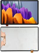 Części serwisowe do telefonów - Oryginalny wyświetlacz LCD + ekran dotykowy Samsung Galaxy Tab S7 T870 T875 T876 SM-T870 (Regenerowany) Czarny - miniaturka - grafika 1