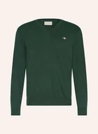 Swetry męskie - Gant Sweter gruen - GANT - miniaturka - grafika 1