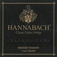 Struny gitarowe  - Hannabach 7287 MT Custom Made, średni Tension,-częściowy Bass komplet - miniaturka - grafika 1