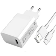 Ładowarki do telefonów - Ładowarka sieciowa Xiaomi MDY-10-EL QC 4.0 + Kabel USB-C 5A 27W - miniaturka - grafika 1