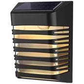 Lampy ogrodowe - Kinkiet ogrodowy czarny zint. źródło LED 1 W - miniaturka - grafika 1