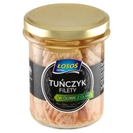 Konserwy i dania rybne - Łosoś Ustka Tuńczyk filety w oliwie z oliwek 190 g - miniaturka - grafika 1
