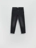 Spodnie damskie - Reserved - Jeansy boyfriend slim - szary - miniaturka - grafika 1