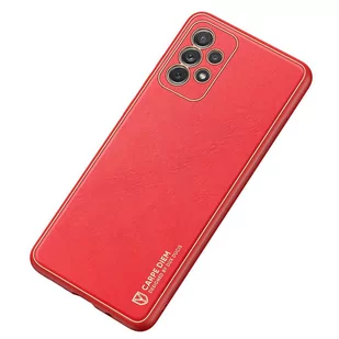 Dux Ducis Yolo eleganckie etui pokrowiec ze skóry ekologicznej Samsung Galaxy A72 4G czerwony - Etui i futerały do telefonów - miniaturka - grafika 4