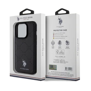 US Polo USHCP15LPYOK iPhone 15 Pro 6.1" czarny/black Yoke Pattern - Etui i futerały do telefonów - miniaturka - grafika 11