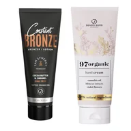 Balsamy i kremy do opalania - 7suns Constant Bronze Bronzer Lotion 250ml + Krem Do Rąk 75ml - miniaturka - grafika 1