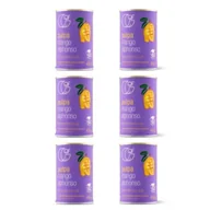 Owoce w puszkach i słoikach - Quality Food Pulpa z mango Alphonso 99,9% mango Zestaw 6 x 450 g - miniaturka - grafika 1
