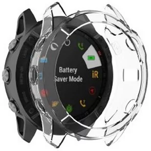 Silikonowe Etui Do Garmin Fenix 6X / 6X Pro / 6X Solar - Akcesoria do pulsometrów i zegarków sportowych - miniaturka - grafika 1