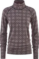 Bielizna sportowa damska - Odlo Damska bluzka termoaktywna Kari traa ROSE LIGHT HZ taupe rozmiar M - miniaturka - grafika 1