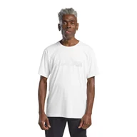 Koszulki męskie - Męska koszulka z krótkim rękawem Jack Wolfskin PEAK GRAPHIC T M MTN stark white - S - miniaturka - grafika 1