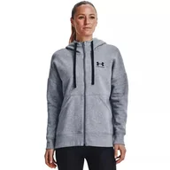 Bluzy sportowe damskie - Bluza damska Under Armour Rival Fleece FZ Hoodie - miniaturka - grafika 1