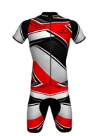 Pianki do pływania - Męskie strój triathlonowy Roxx Race Gel Cycling Skinsuit XL - miniaturka - grafika 1