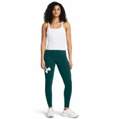 Legginsy - Damskie legginsy dzianinowe Under Armour Campus Legging - zielone - miniaturka - grafika 1