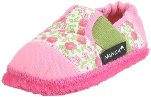 Nanga Dziewczęce Isa kapcie, różowy - Różowy, zielony, biały 25-33 EU - Kapcie damskie - miniaturka - grafika 1